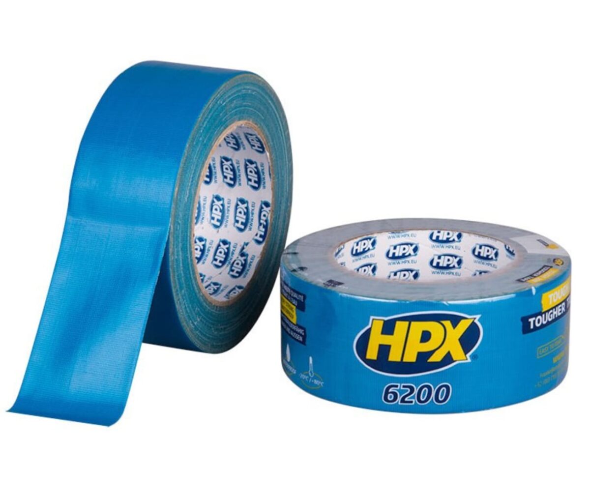 HPX 25mtr Tough Duct Tape Blue - Image 1