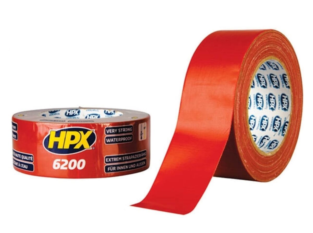 HPX 25mtr Tough Duct Tape Red - Image 1
