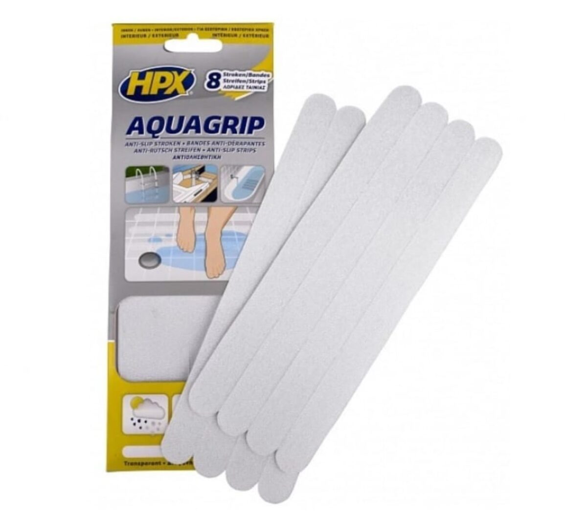 HPX 8 bands Aqua Grip Tape - Image 1