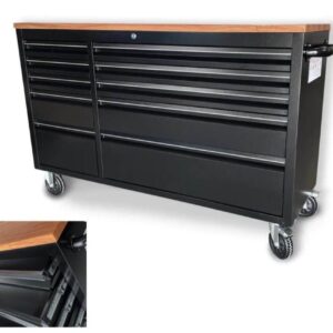 Tasawuk Premium Tool Trolley Black: Stylish Storage and Organization for Your Tools