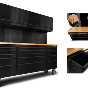 Tasawuk Premium Black Tool Chest Trolley: Unmatched Storage and Style for Your Tools