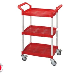 Hua Shuo Mini Service Cart (3 Shelves): Enhanced Storage in a Compact Design