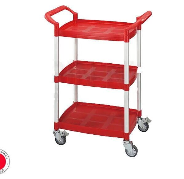 Hua Shuo Mini Service Cart (3 Shelves): Enhanced Storage in a Compact Design