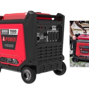 Unleash 7000W of Silent Power with Remote Control: iPower Silent Gasoline Generator