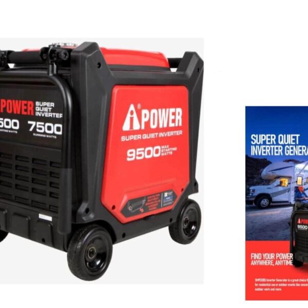 Max Out Your Power with Remote Control: iPower Silent Gasoline Generator - 7500W
