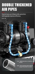 TEH Air Compressor 10 ltr with 1300W Silent Motor - Image 6