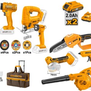 Ingco 20V Cordless Powerpack Kit: Multi-Tool Versatility for DIY Projects