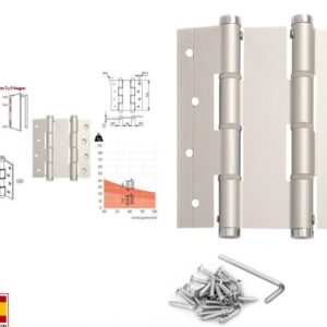 Effortless Door Control: Double Action Spring Hinges (5")