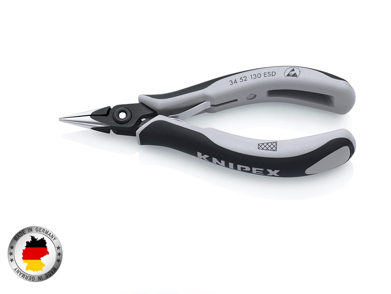 knipex-3452130.jpg Knipex 34 52 130 Precision Electronics Gripping Plier - Image 1