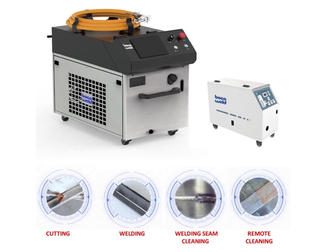 laser1.jpg Boco Weld 1500W laser Power 4-in-1 Hand Held Laser Welding Machine - Image 1