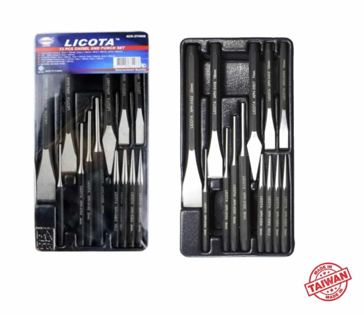 Licota Chisel & Punch Set - Image 1