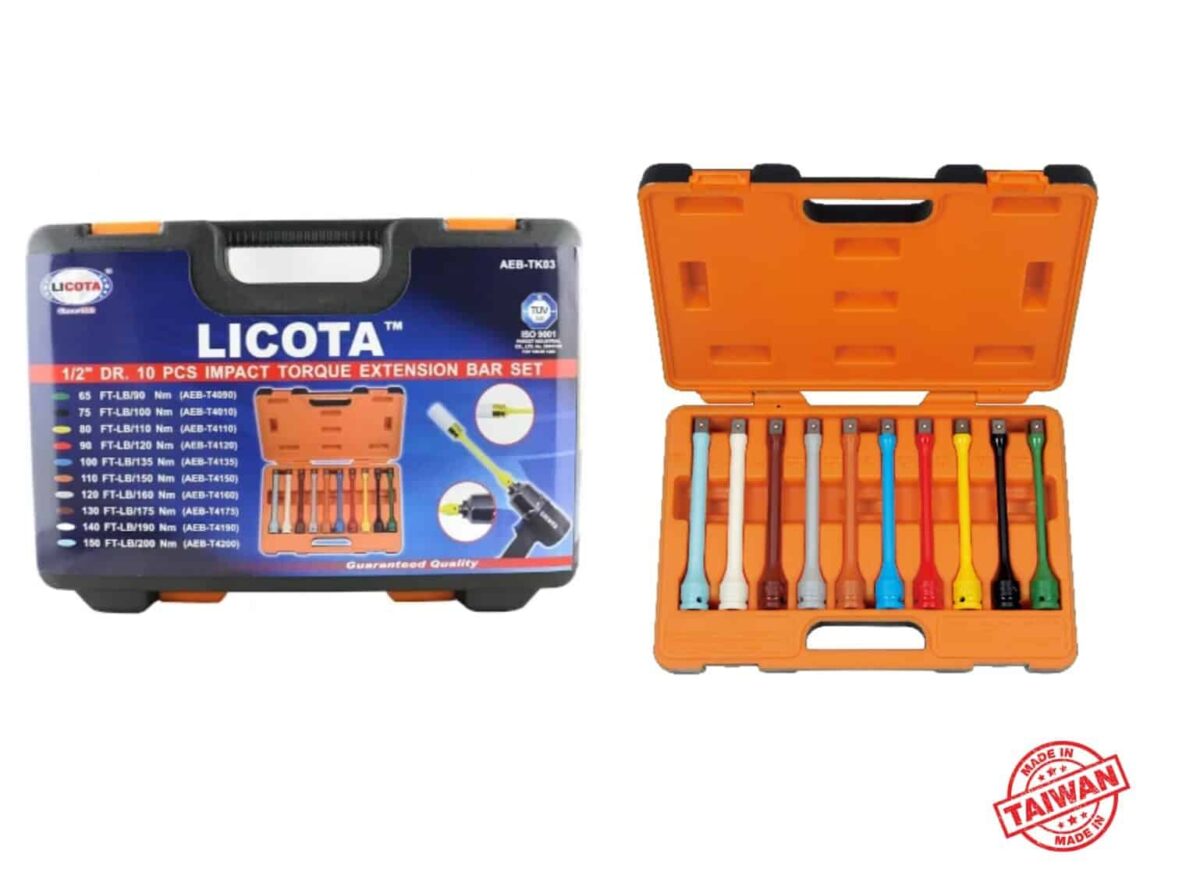 lc36-e1692633472726.jpg Licota Impact Torque Extension Bar Set - Image 1