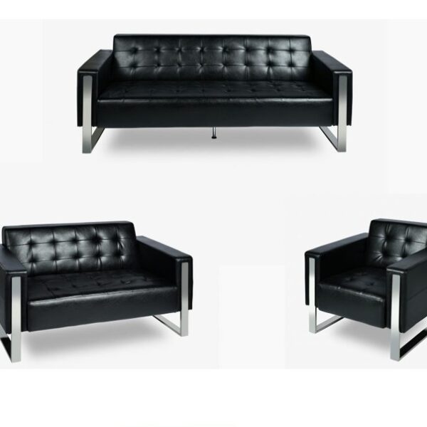 Leather Sofa Set for Office - 10