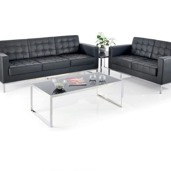 Leather Sofa Set for Office - 4