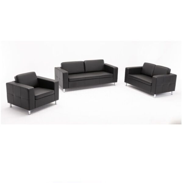Leather Sofa Set for Office - 7