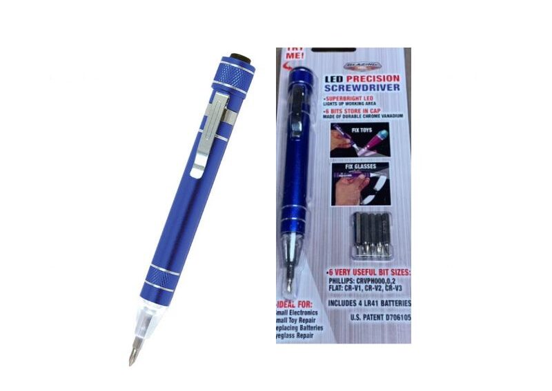 led-screwdriver-e1778510760131.jpg Blazing Ledz 702288 LED Precision Screwdriver - Image 1