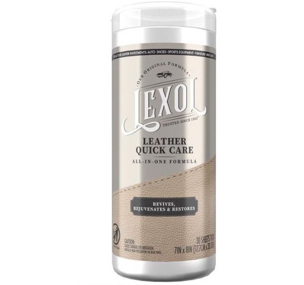 Lexol Quick Care Leather Cleaner & Conditioner 30pc
