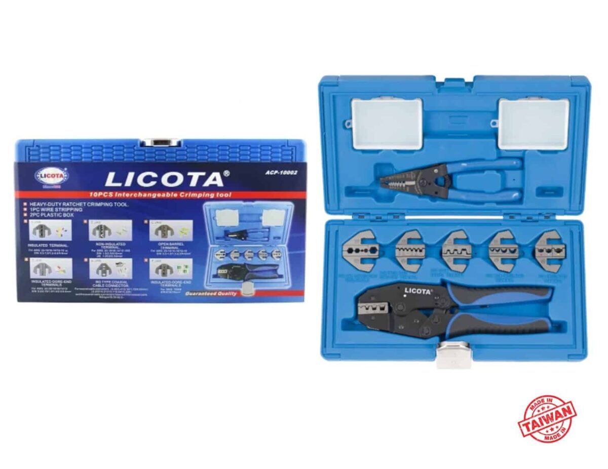 licota-b10-e1692633808949.jpg Licota Interchangeable Crimping Toolkit - Image 1