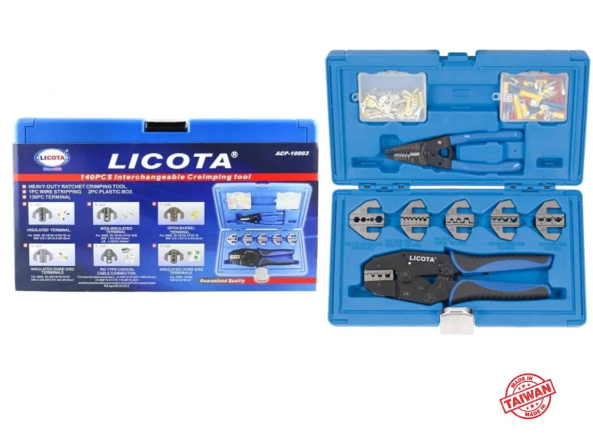 licota-b9-e1692633766929.jpg Licota Interchangeable Crimping Toolkit - Image 1