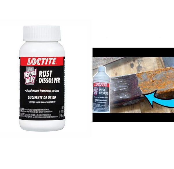 Remove Stubborn Rust Quickly: Loctite Heavy-Duty Rust Dissolver (16 oz)