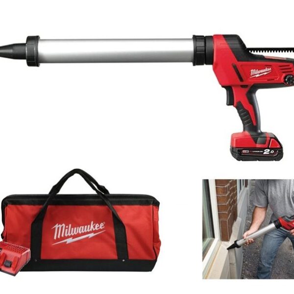 Milwaukee M18 Caulking / Adhesive Gun - Powerful and Versatile Caulking Gun