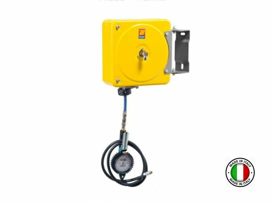 meclube48-e1707831425744.jpg Meclube Closed Hose Reel for Inflating Tyre - Image 1