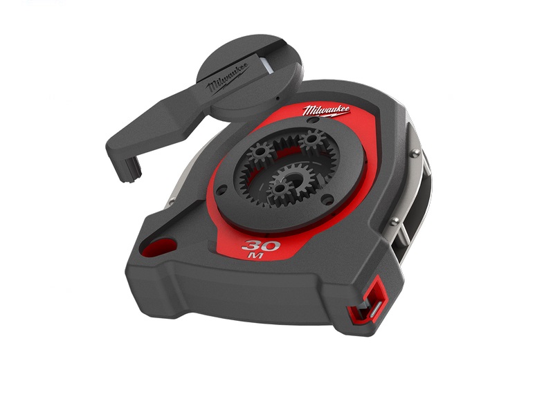 milwaukee-48225103.jpg Milwaukee 30m Closed Reel Measuring Tape - Image 1