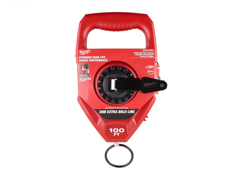 milwaukee-4932471634.jpg Milwaukee 30m Large Capacity Chalk Reel - Image 1