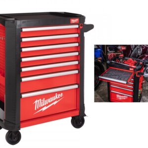 Milwaukee Steel Rolling Cabinet: Organize Tools and Supplies with Durability