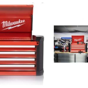 Milwaukee Steel Top Chest: Secure and Organize Tools with 52x81x50 cm Size