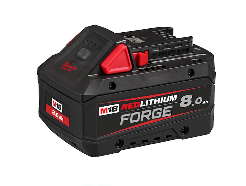 milwaukee-4932492131.jpg Milwaukee M18 8ah Red Lithium Forge Battery - Image 1