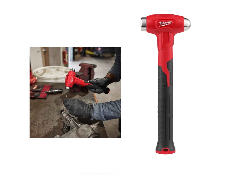 milwaukee-4932492349.jpg Milwaukee 907gm Dead Blow Ball Peen Hammer - Image 1
