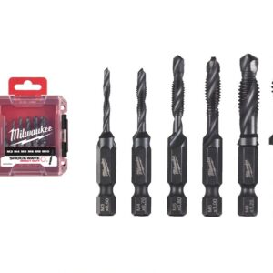 Milwaukee 6pcs Drill Tap Set M3-M10