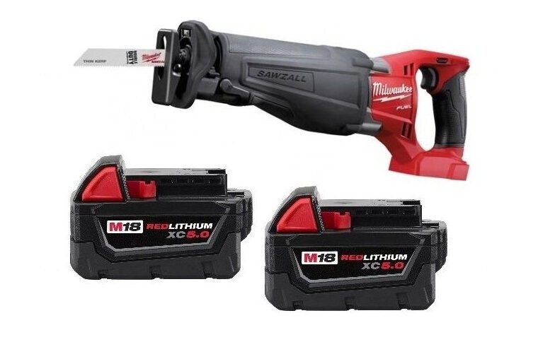 milwaukee-4933451378-e1664368470593.jpg Milwaukee M18 Reciprocating Saw Kit - Image 1