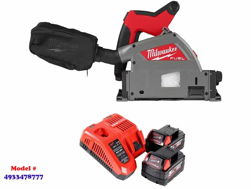 milwaukee-4933478777b-e1707832486458.jpg Milwaukee M18 Cordless Plunge Saw Kit - Powerful & Portable - Image 1