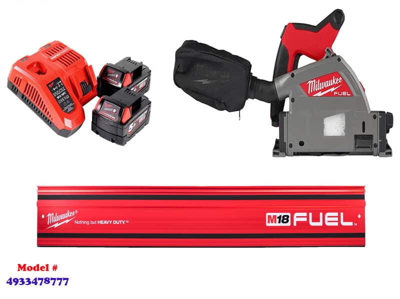milwaukee-4933478777c-e1707832539327.jpg Milwaukee M18 Cordless Plunge Saw Kit with 1.4m guide rail - Image 1