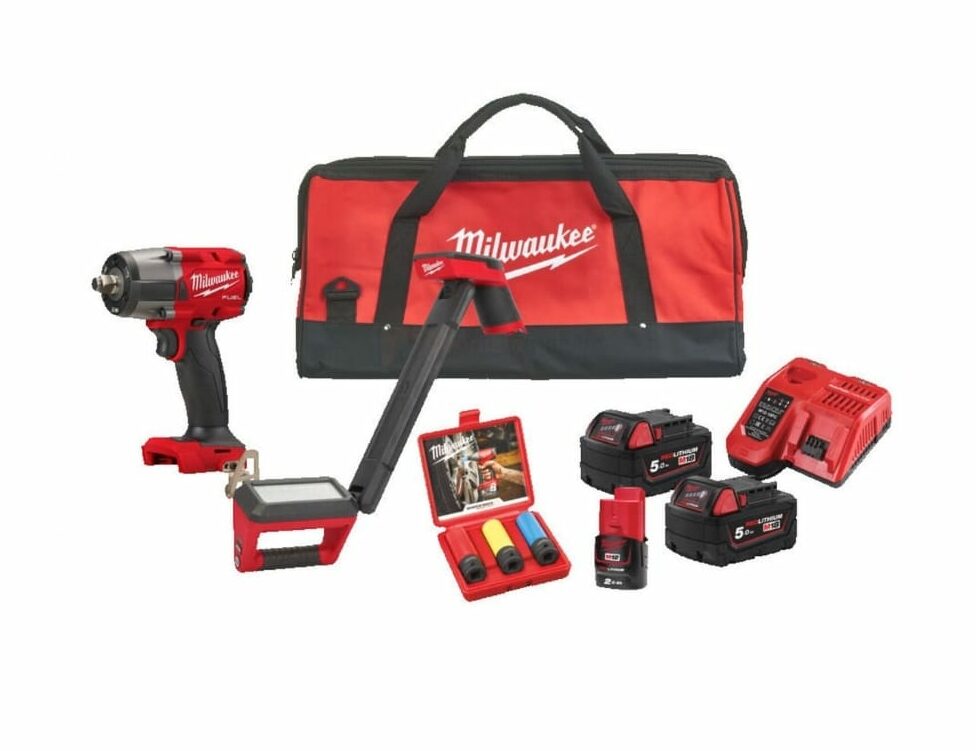 milwaukee-combo33-e1702469662500.jpg Milwaukee M18 Fuel Brushless Combo Kit - Image 1