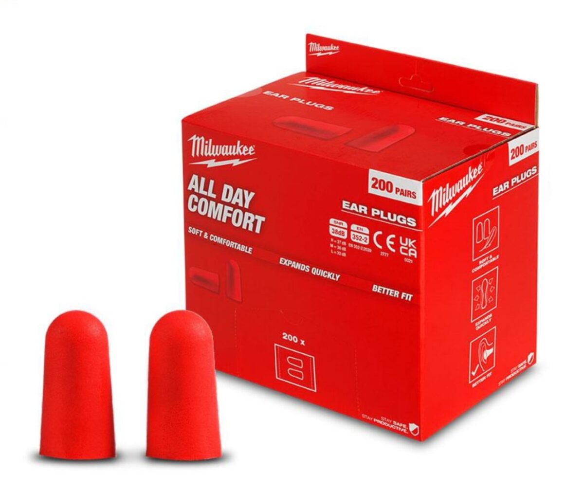 Milwaukee All Day Comfort Ear Plugs Kit - Image 1