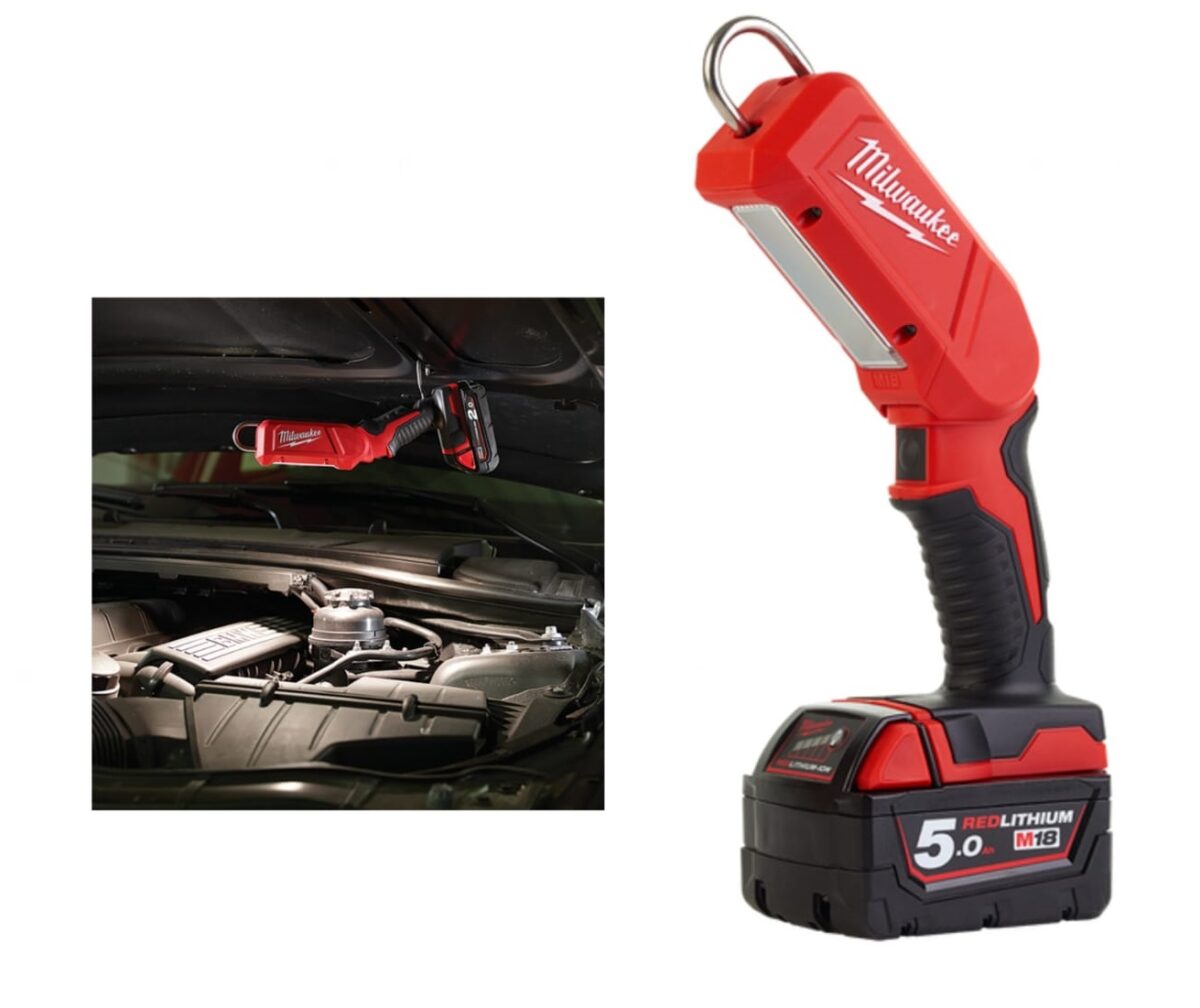 milwaukee-led-inspection.jpg Milwaukee M18 LED Inspection Light - Image 1