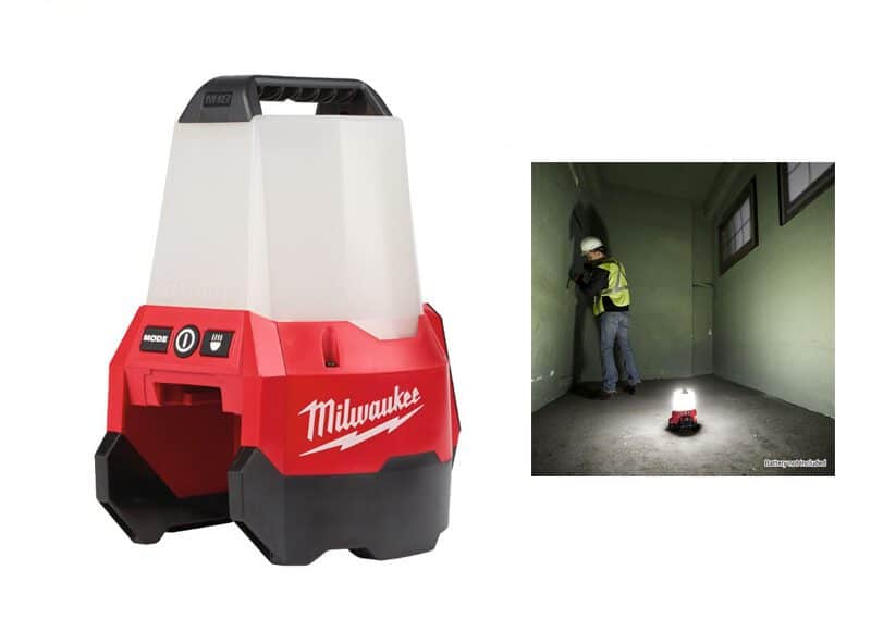 milwaukee-m18tal-e1683628985416.jpg Milwaukee M18 Jobsite Light w/ Flood Mode - Image 1