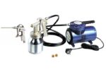 Mini Air Compressor Kit with Spray Gun and Air Gun - Saif