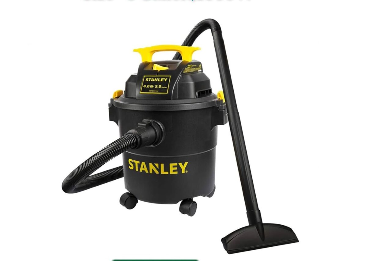 Stanley Portable Wet/Dry Vacuum Cleaner - 5 gallon - Image 1