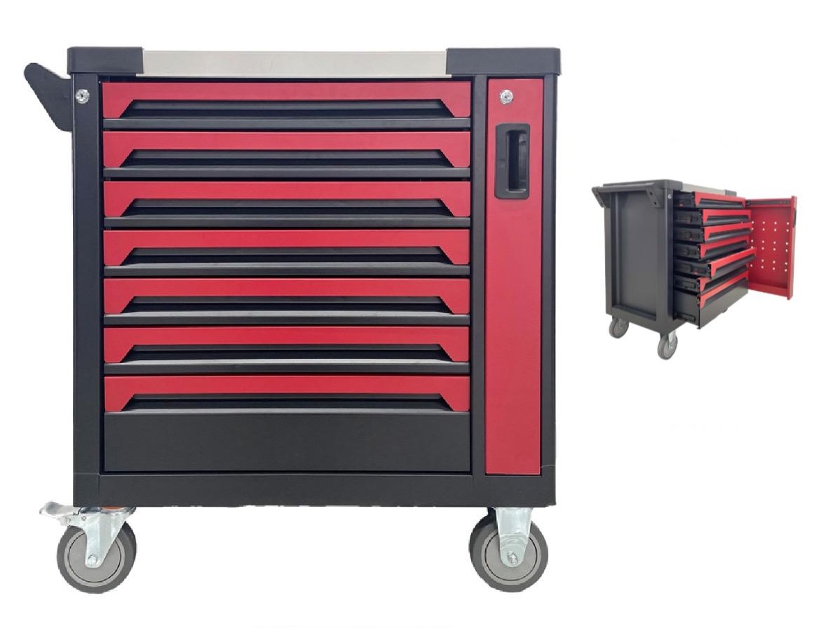 new1-1.jpg 7 Drawers Workshop Tool Trolley - Image 1