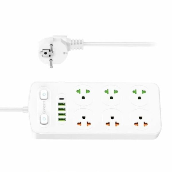 Earldom 11-in-1 Power Socket - High Capacity for Modern Homes