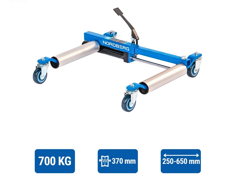 nord116.jpg Nord 700kg Mechanical Wheel Dolly - Image 1