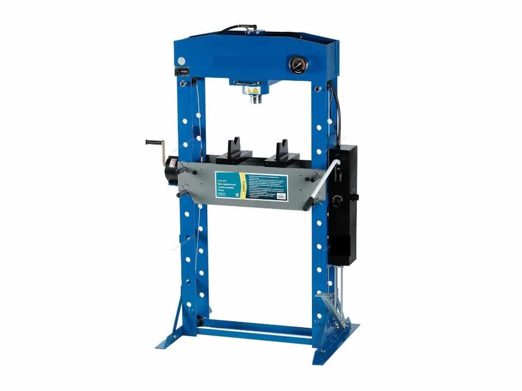 nordberg78-e1717685323292.jpg Nord 50 Tons Shop Press with Electric Drive - Image 1