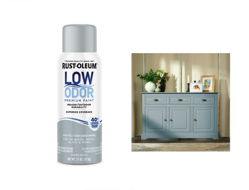 odor8.jpg Rustoleum Low Odor Water Based Spray Paint - Matte Daydreaming - Image 1