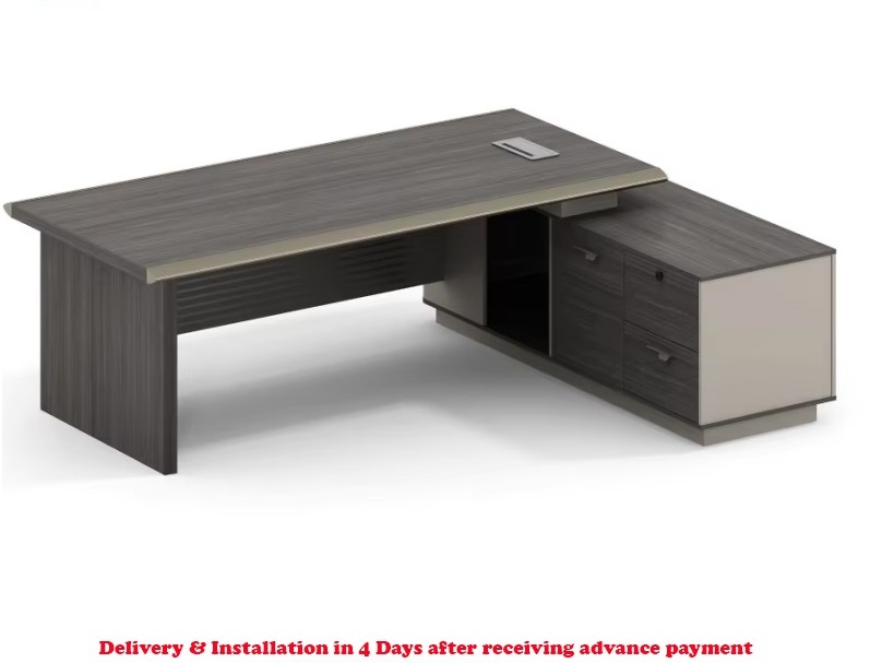 office2.jpg Executive Office Desk with Cabinet - 2 - Image 1