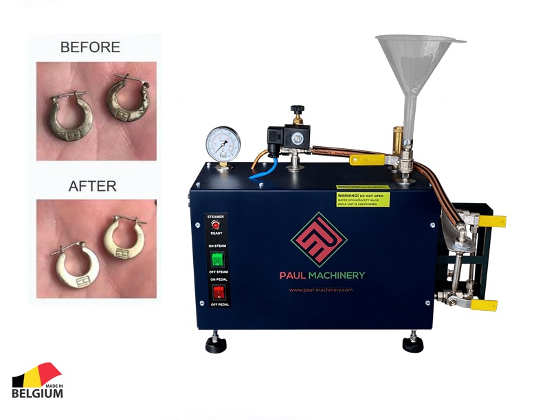 paul2.jpg Paul Machinery 6 ltr Steam Cleaner for Jewellery - Image 1