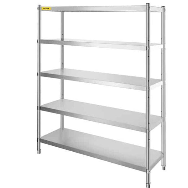 Stainless Steel 5 Level Shelf